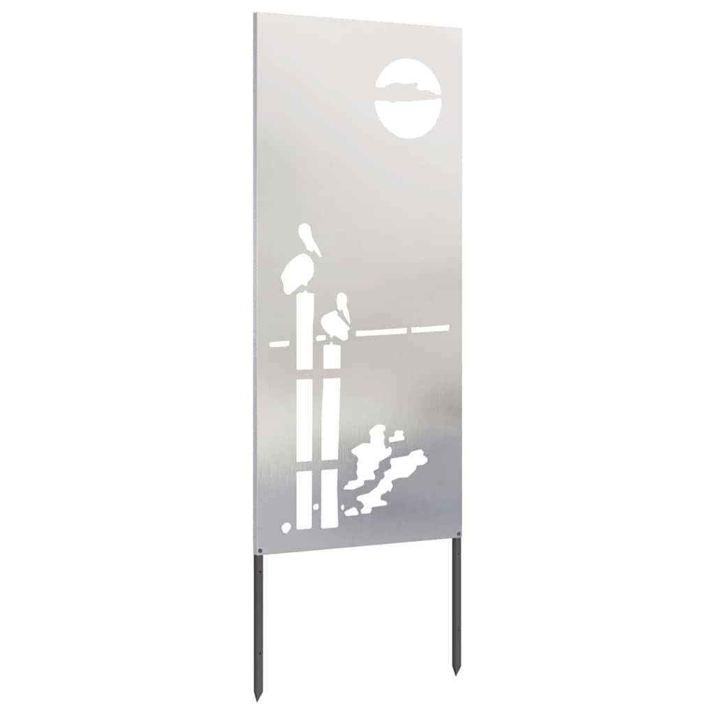 Écran de confidentialité de jardin Fretwork Argent 50 x 140 cm - XIOS