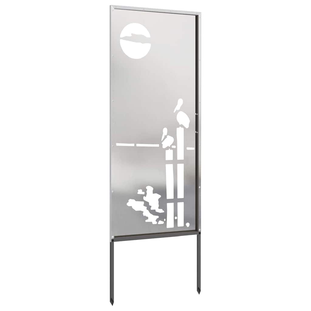 Écran de confidentialité de jardin Fretwork Argent 50 x 140 cm - XIOS