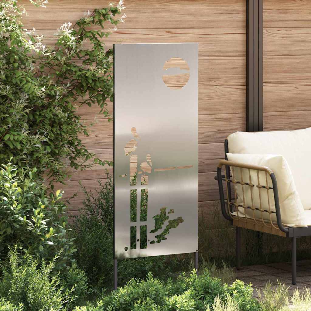 Écran de confidentialité de jardin Fretwork Argenté 50 x 140 cm - XIOS