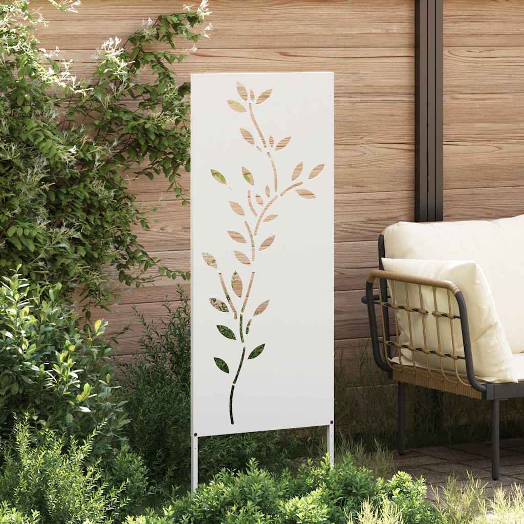 Panneau décoratif de jardin Blanc 50 x 140 cm - XIOS