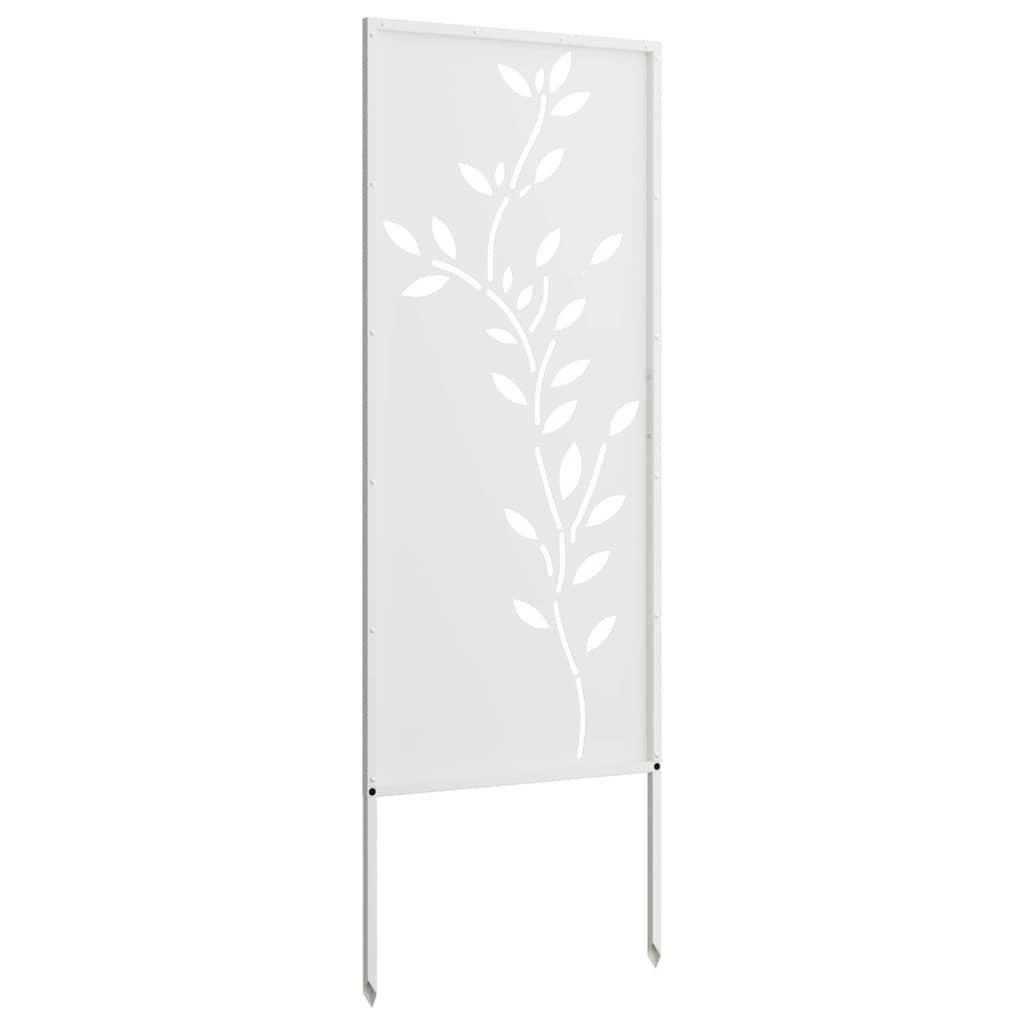 Panneau décoratif de jardin Blanc 50 x 140 cm - XIOS