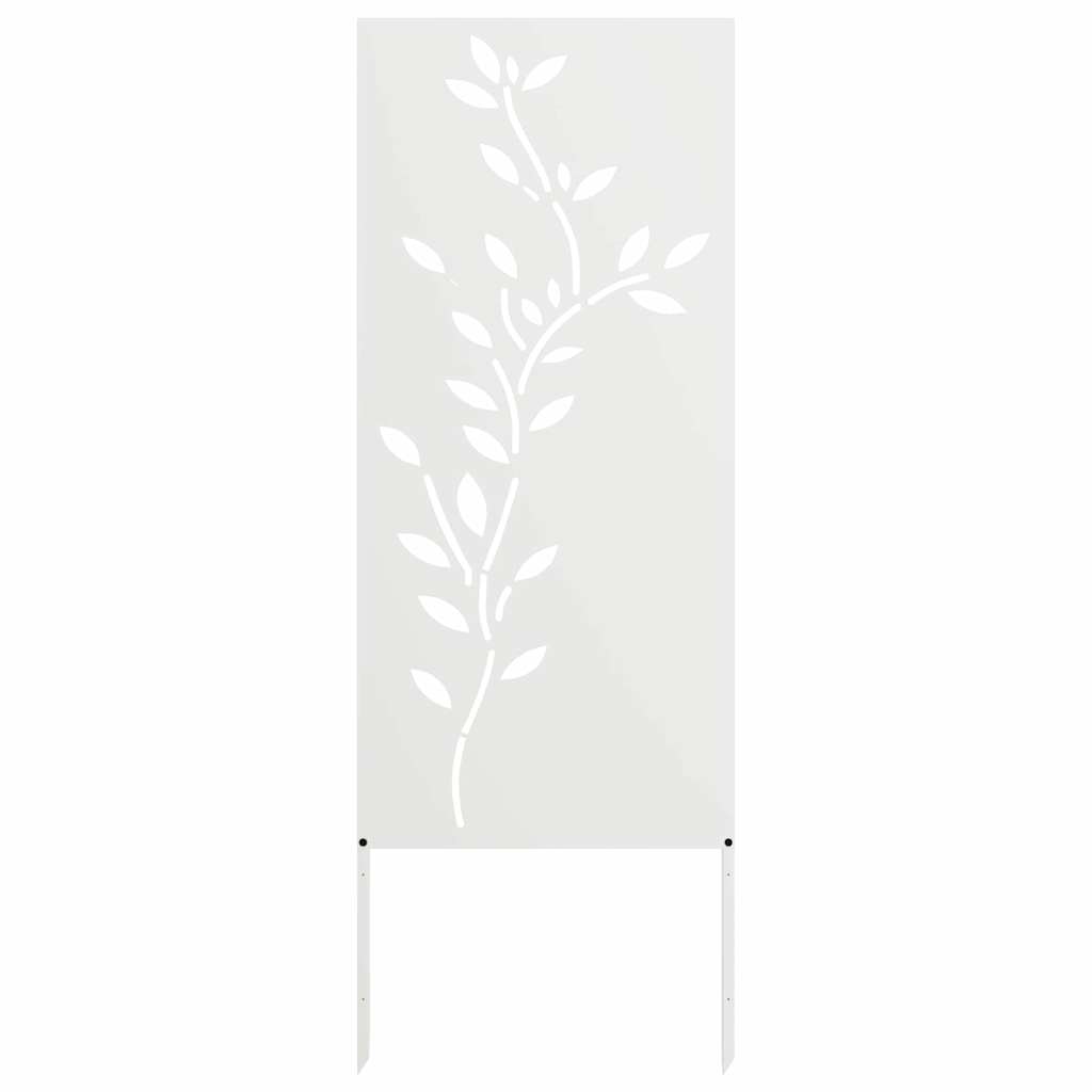 Panneau décoratif de jardin Blanc 50 x 140 cm - XIOS