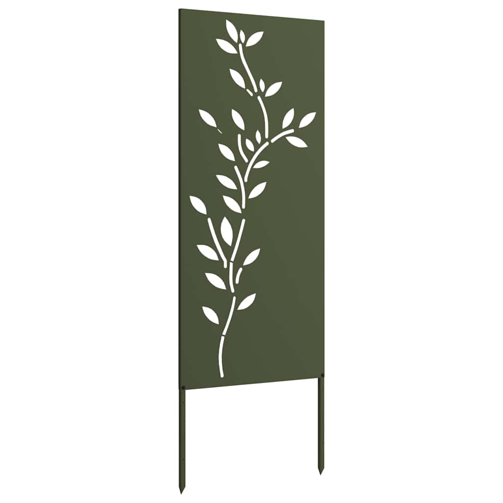 Panneau décoratif de jardin Vert olive 50 x 140 cm - XIOS