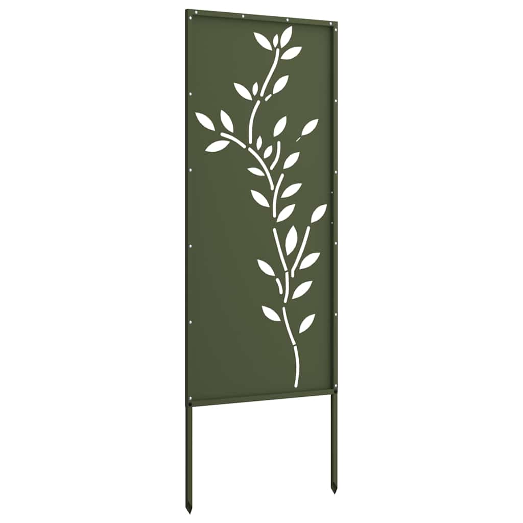 Panneau décoratif de jardin Vert olive 50 x 140 cm - XIOS