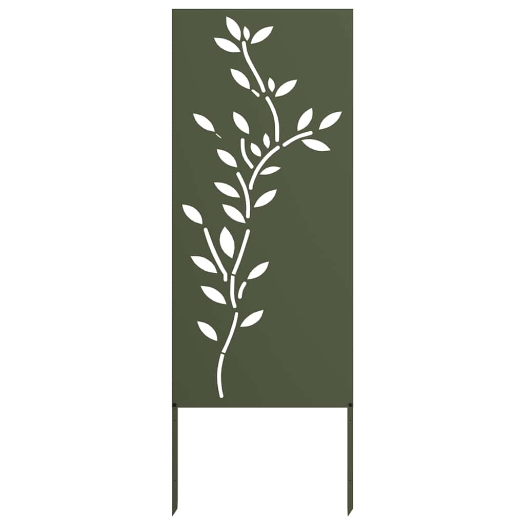 Panneau décoratif de jardin Vert olive 50 x 140 cm - XIOS