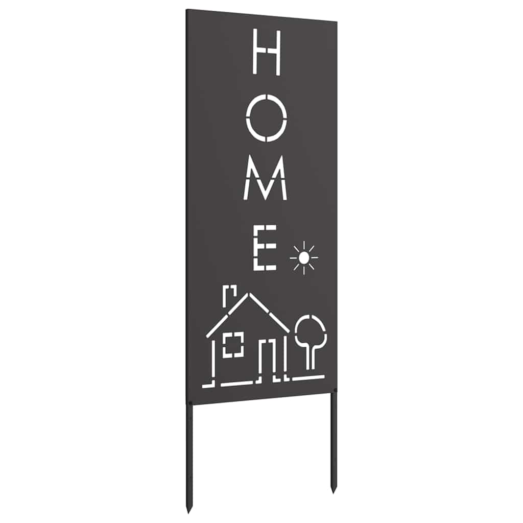 Écran de confidentialité de jardin Fretwork Noir 50 x 140 cm - XIOS