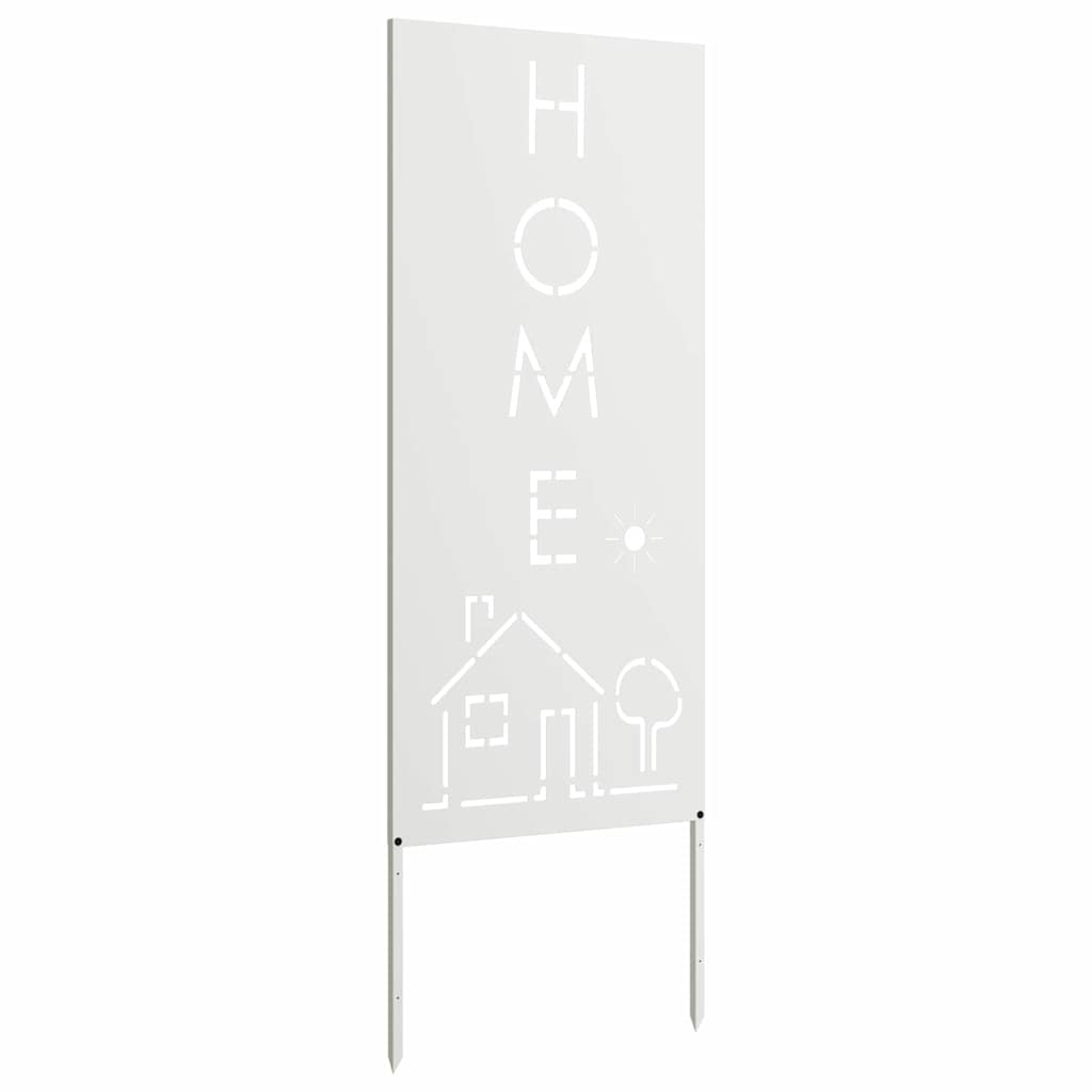 Écran de confidentialité de jardin Fretwork Blanc 50 x 140 cm - XIOS