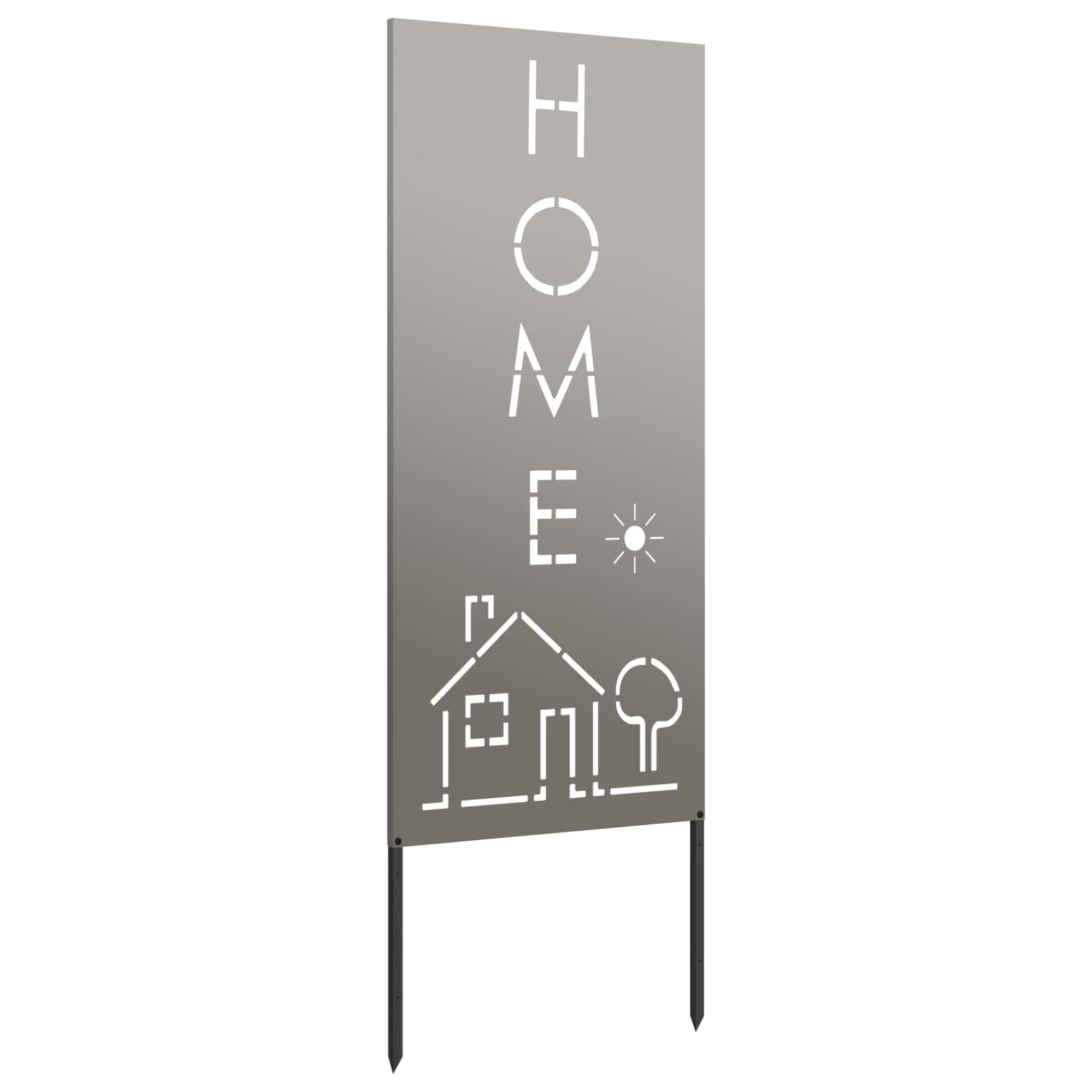 Écran de confidentialité de jardin Fretwork Rouillé 50 x 140 cm - XIOS