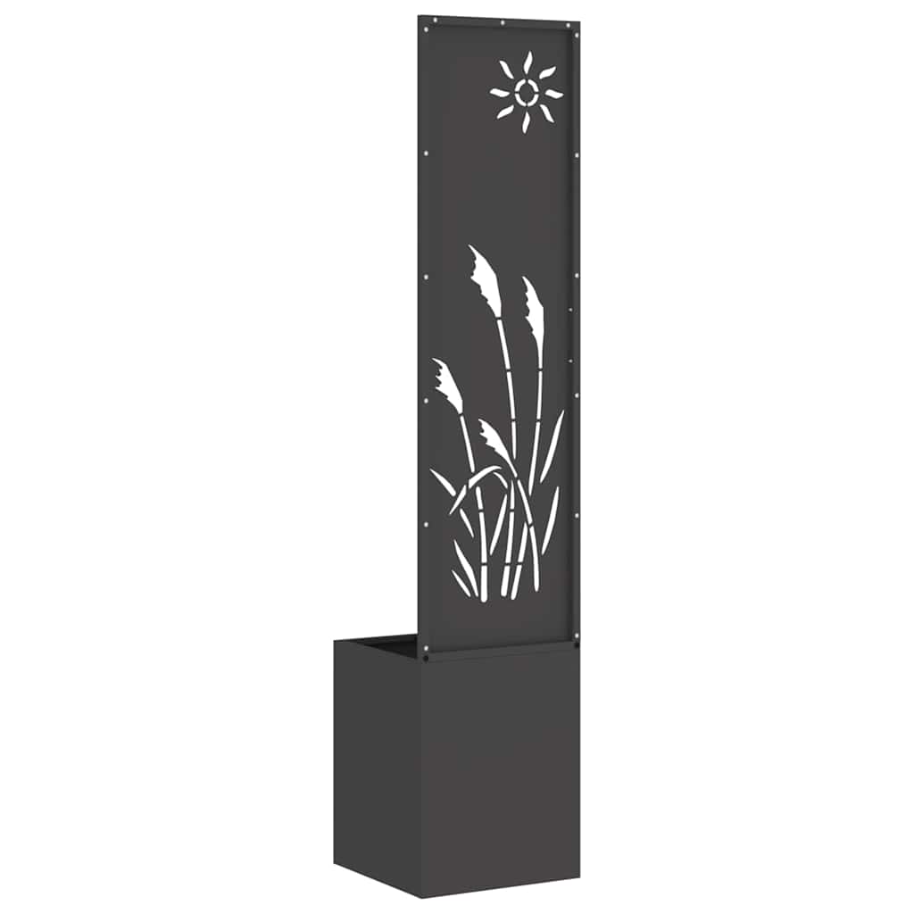 Écran de confidentialité de jardin Fretwork Noir 32 x 140 cm - XIOS