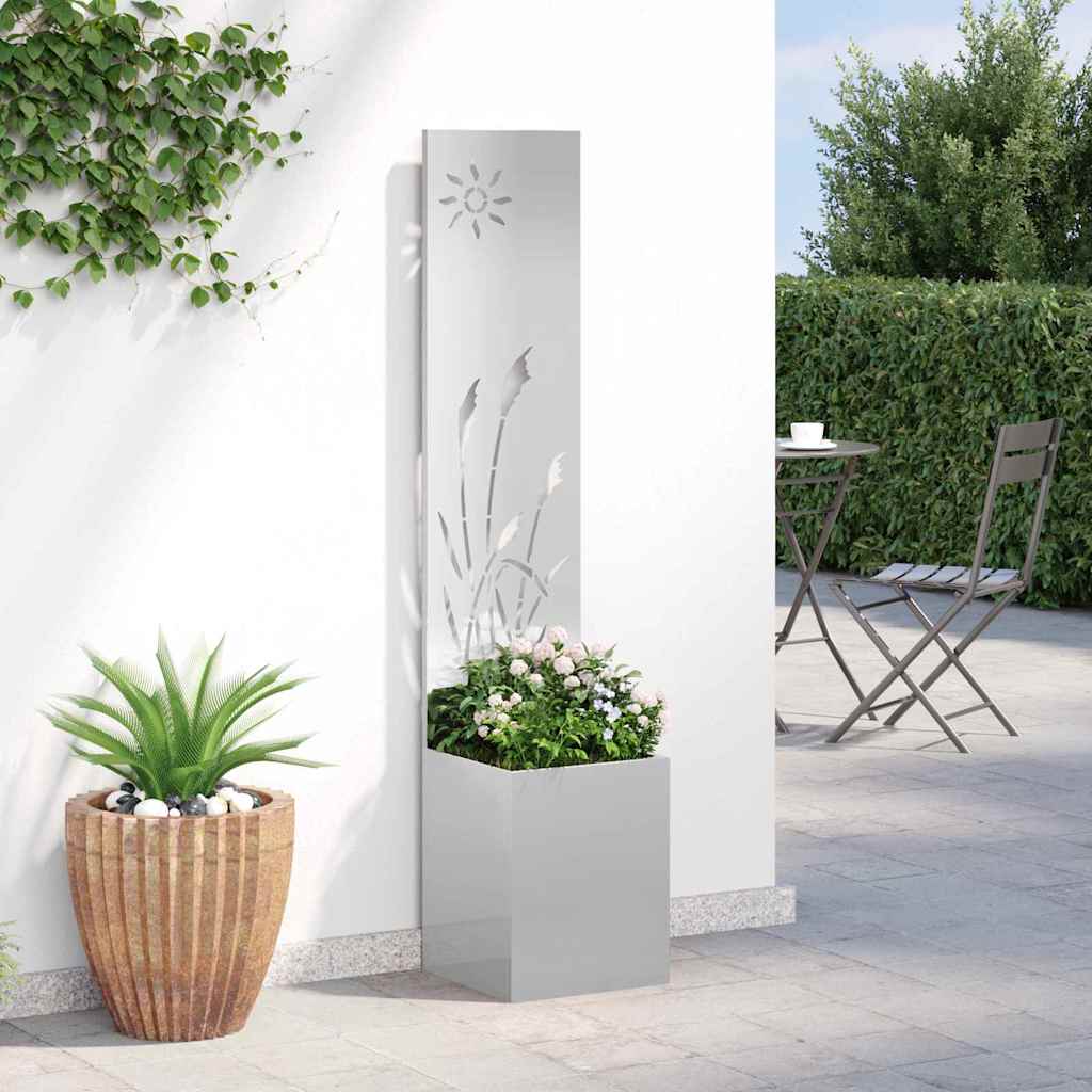 Écran de confidentialité de jardin Fretwork Argent 32 x 140 cm - XIOS