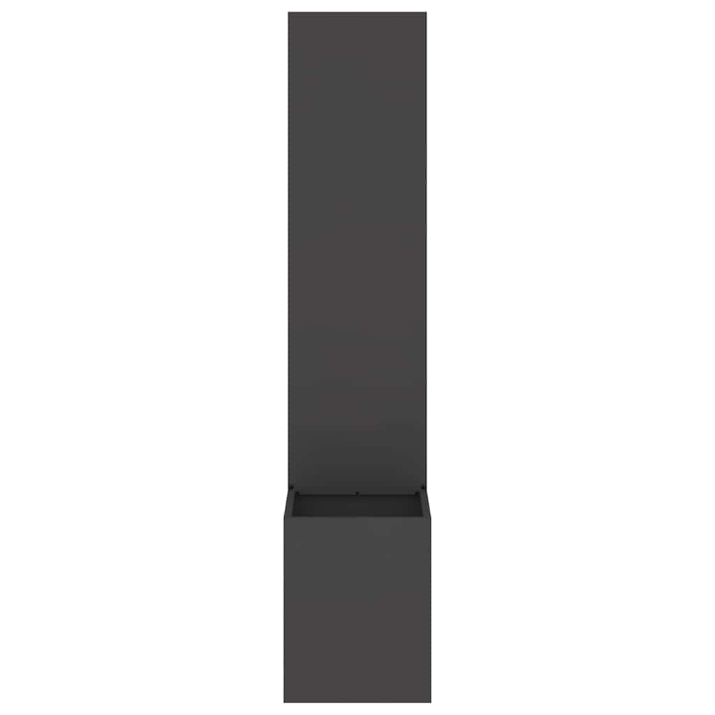 Écran de confidentialité de jardin Fretwork Noir 32 x 140 cm - XIOS