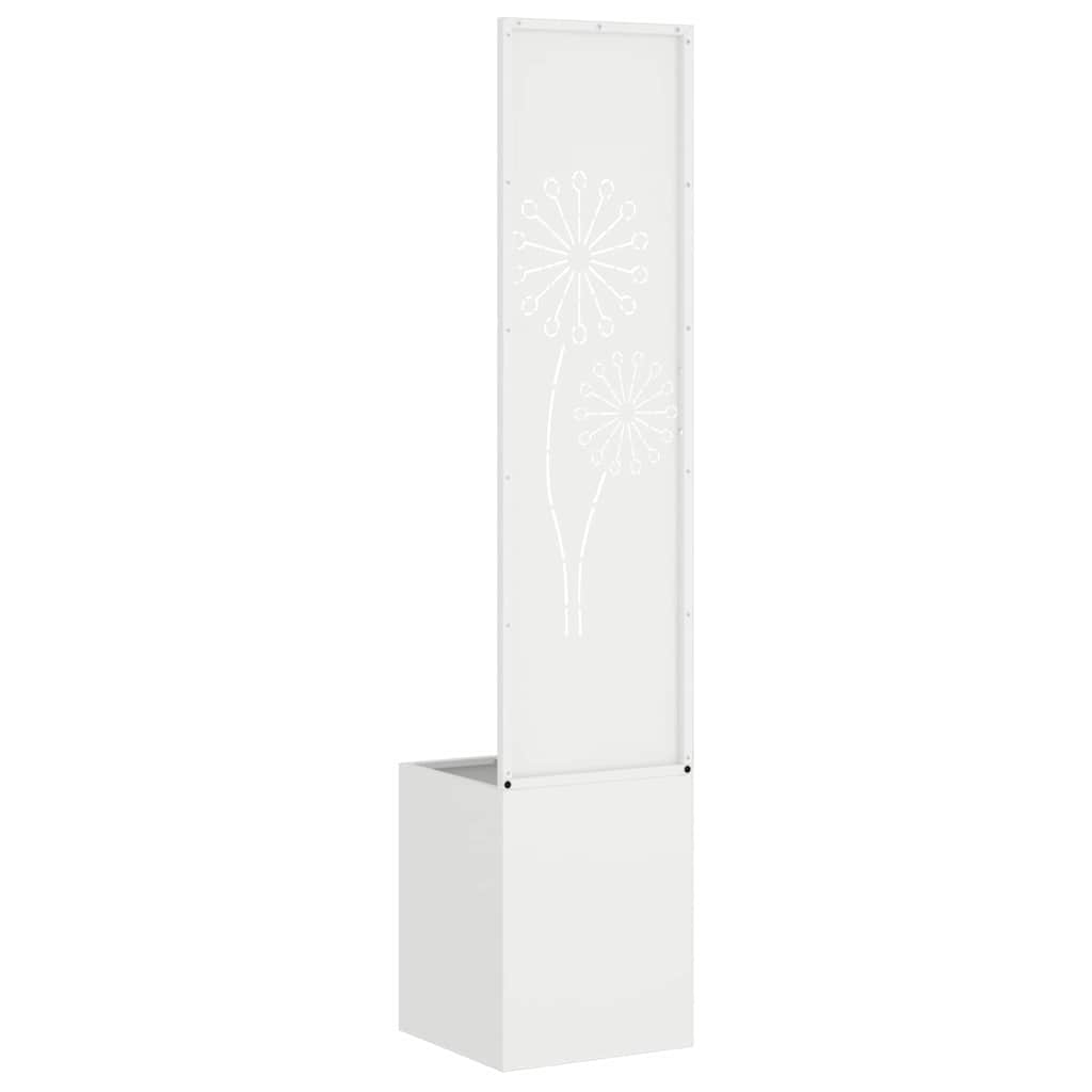 Écran de confidentialité de jardin Fretwork Blanc 32 x 140 cm - XIOS
