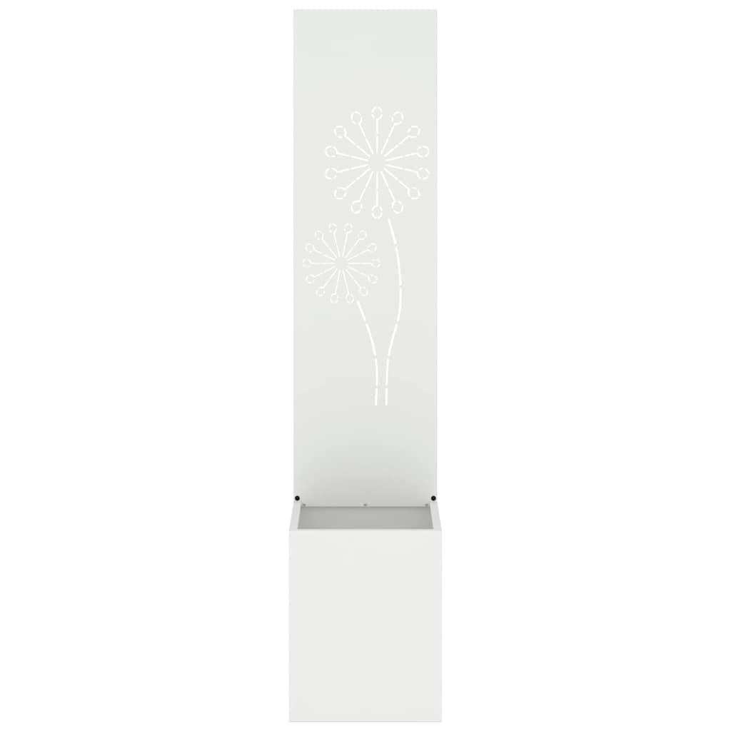 Écran de confidentialité de jardin Fretwork Blanc 32 x 140 cm - XIOS