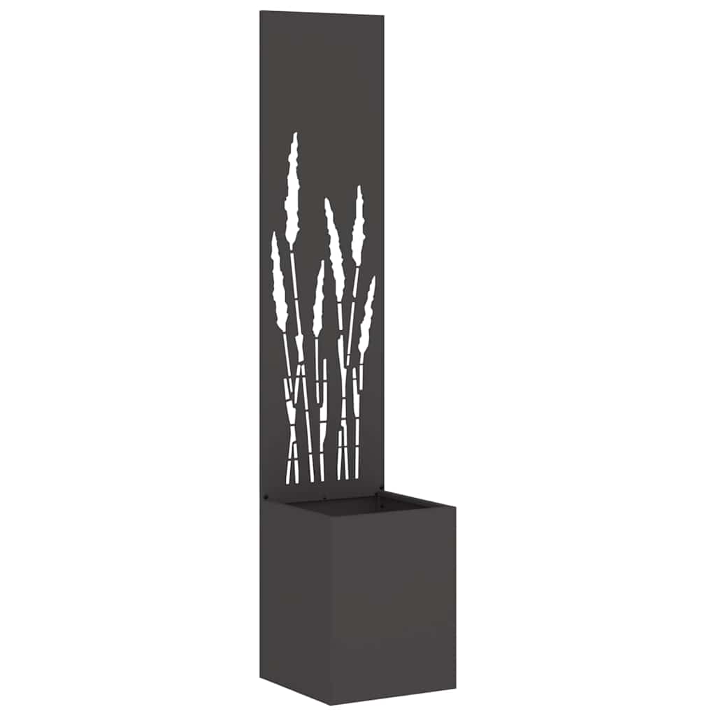 Écran de confidentialité de jardin Fretwork Noir 32 x 140 cm - XIOS