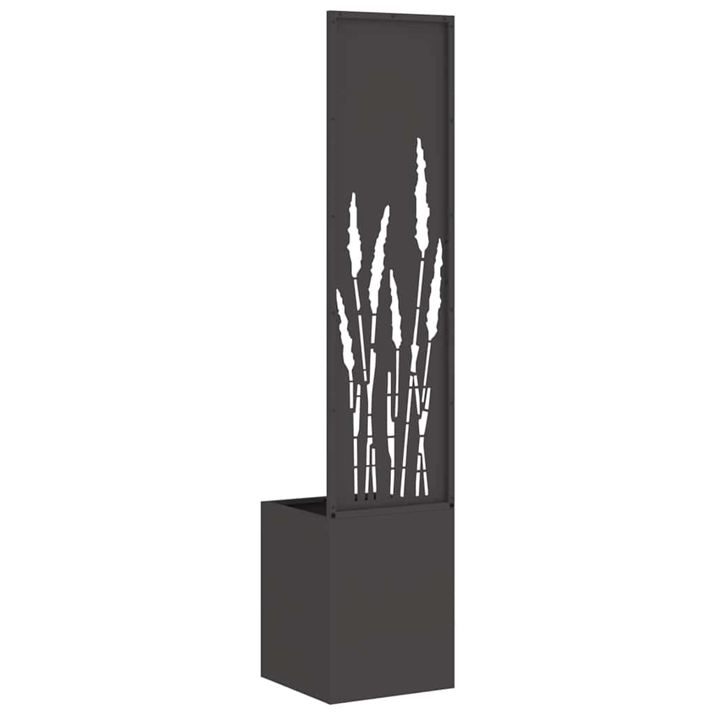 Écran de confidentialité de jardin Fretwork Noir 32 x 140 cm - XIOS