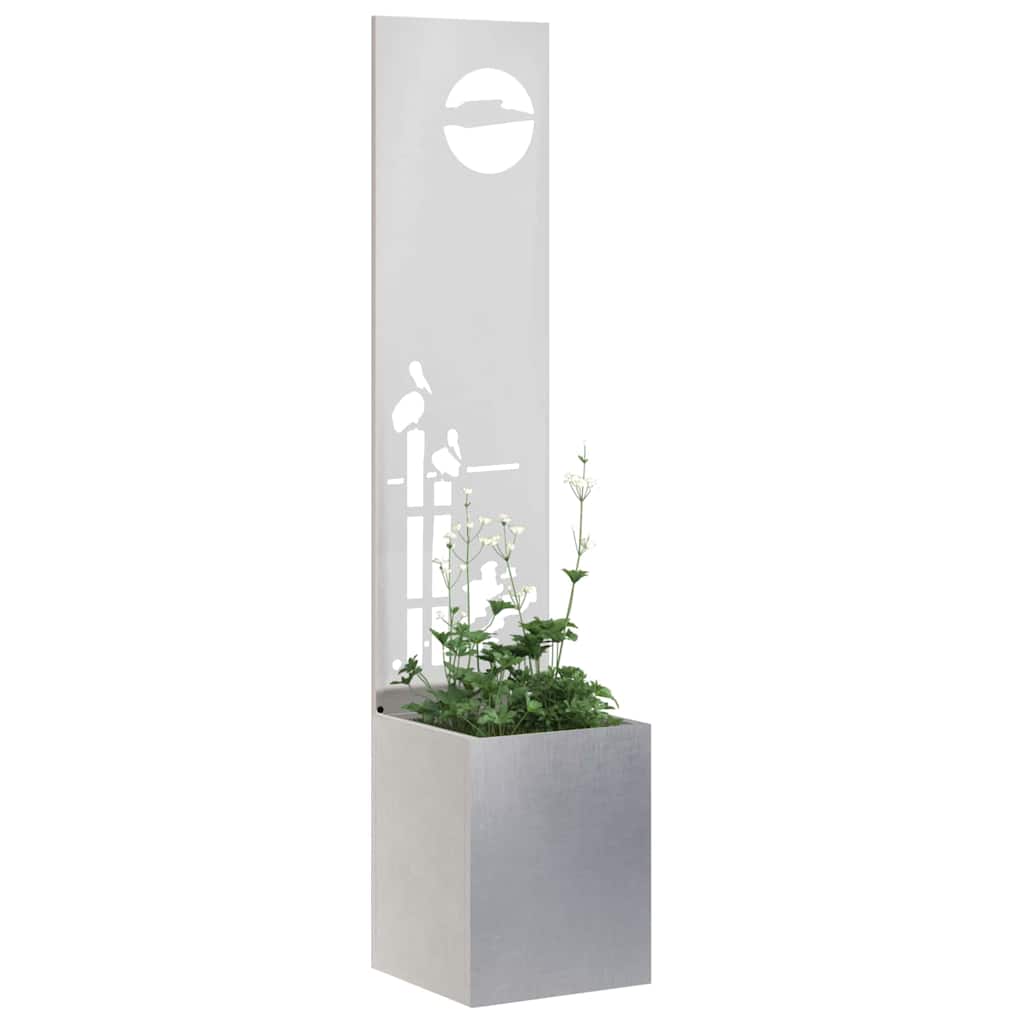 Écran de confidentialité de jardin Fretwork Argent 32 x 140 cm - XIOS