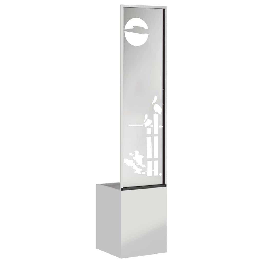 Écran de confidentialité de jardin Fretwork Argent 32 x 140 cm - XIOS