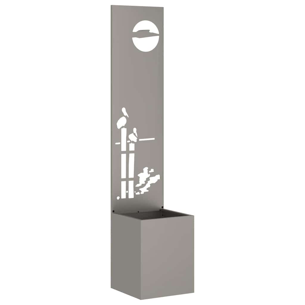 Écran de confidentialité de jardin Fretwork Rouillé 32 x 140 cm - XIOS