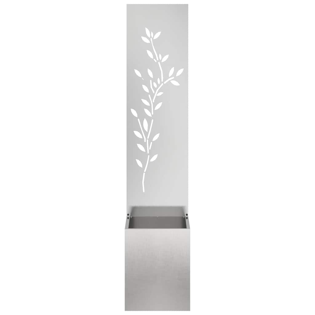 Écran de confidentialité de jardin Floral Argent 32 x 140 cm - XIOS