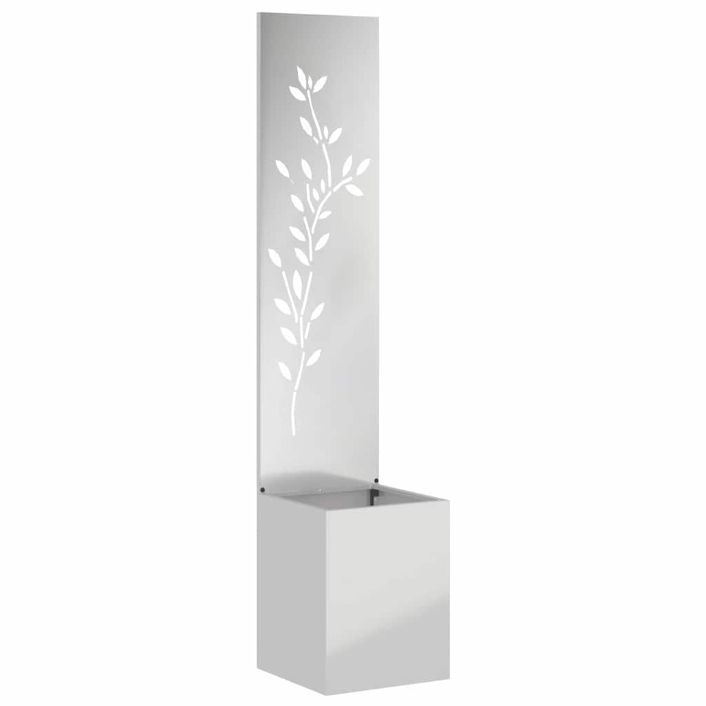 Écran de confidentialité de jardin Floral Argent 32 x 140 cm - XIOS