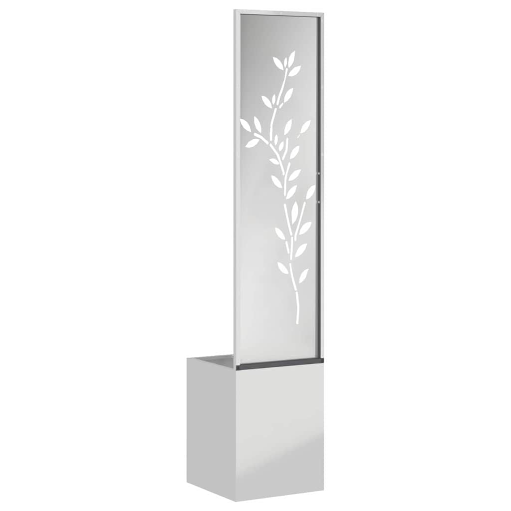 Écran de confidentialité de jardin Floral Argent 32 x 140 cm - XIOS