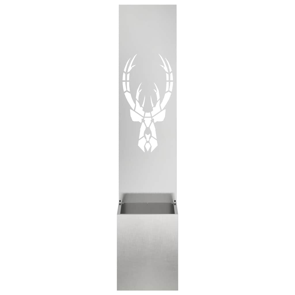 Écran de confidentialité de jardin Argent 32 x 32 x 150 cm - XIOS