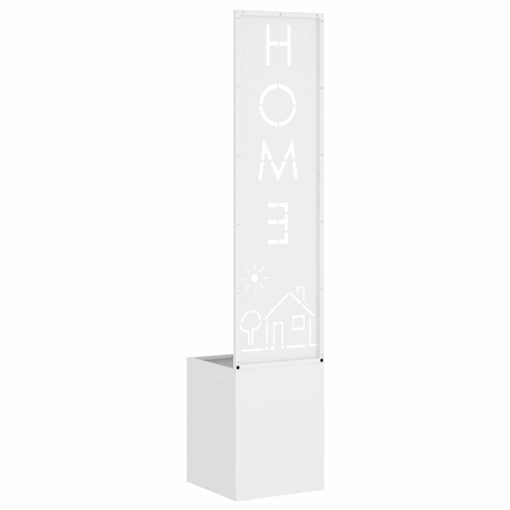 Écran de confidentialité de jardin Fretwork Blanc 32 x 140 cm - XIOS