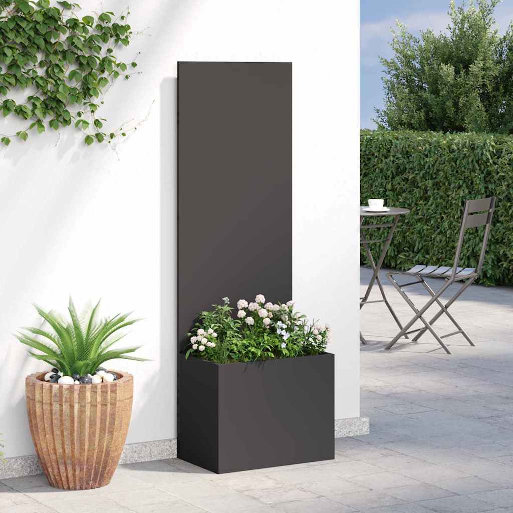 Écran de confidentialité de jardin Fretwork Noir 50 x 140 cm - XIOS