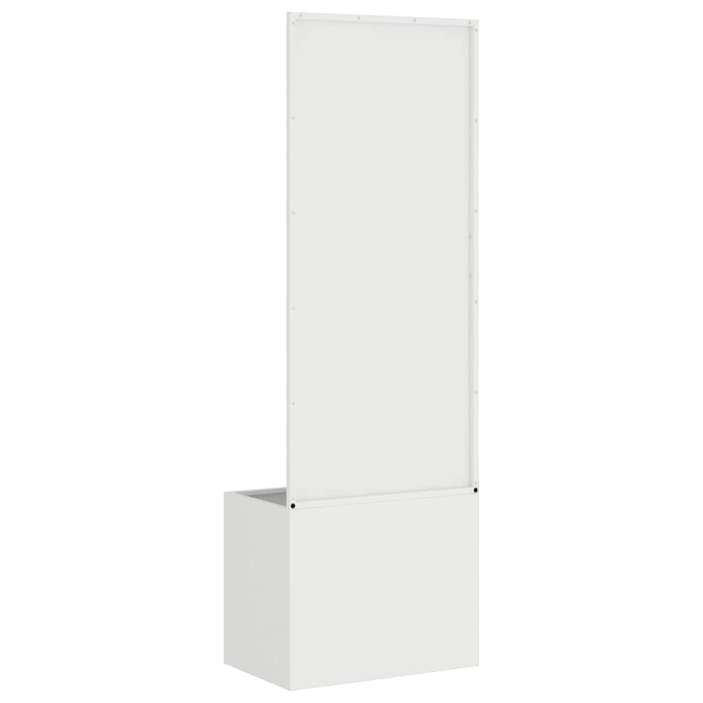 Écran de confidentialité de jardin Fretwork Blanc 50 x 140 cm - XIOS