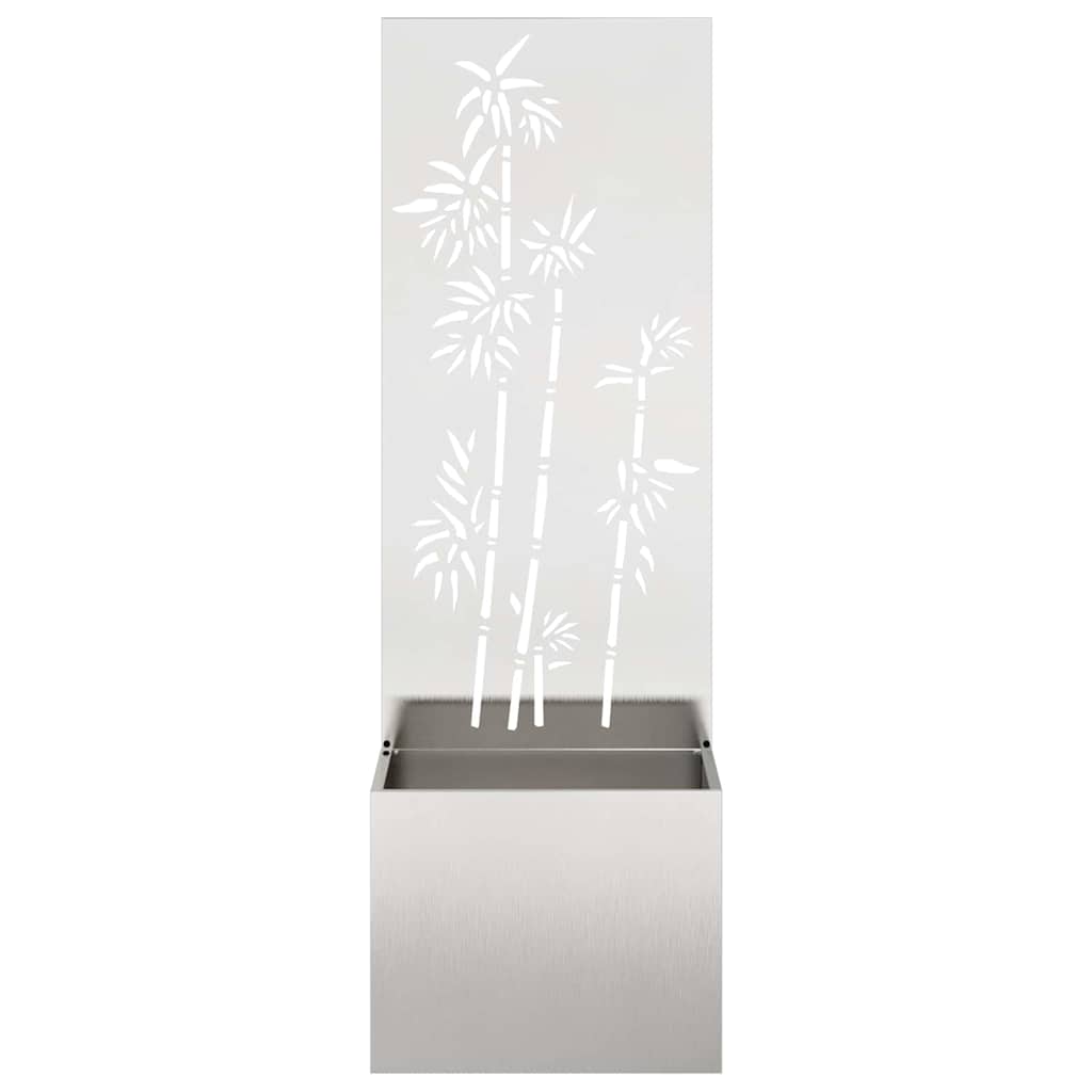 Écran de confidentialité de jardin Floral Argent 50 x 140 cm - XIOS