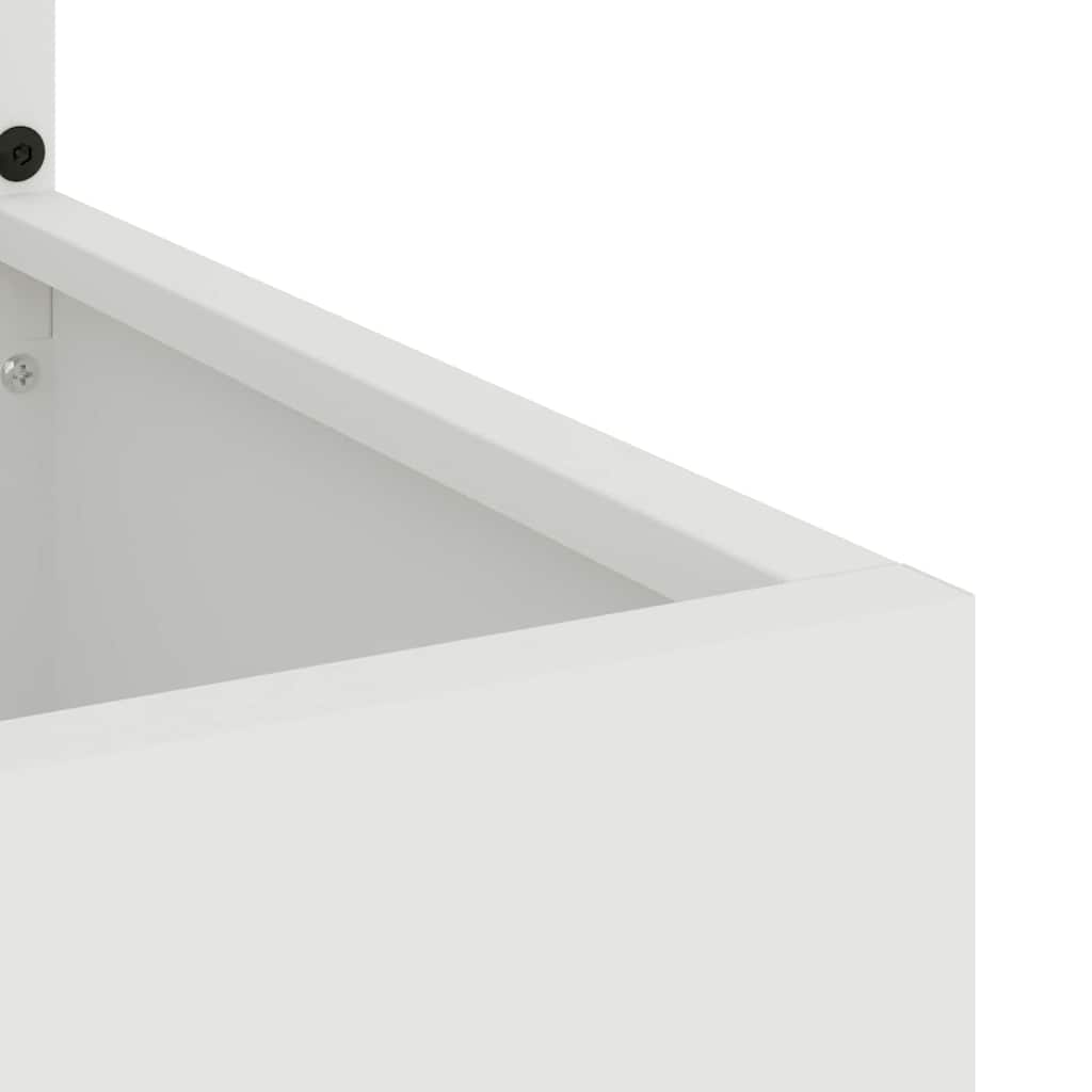 Écran de confidentialité de jardin Fretwork Blanc 50 x 140 cm - XIOS