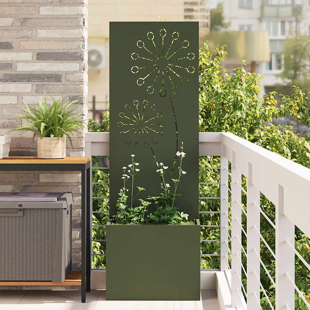 Écran de confidentialité de jardin Vert olive 50 x 140 cm - XIOS