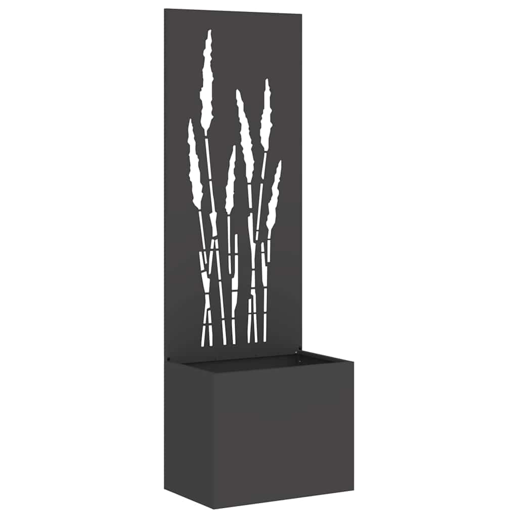 Écran de confidentialité de jardin Fretwork Noir 50 x 140 cm - XIOS