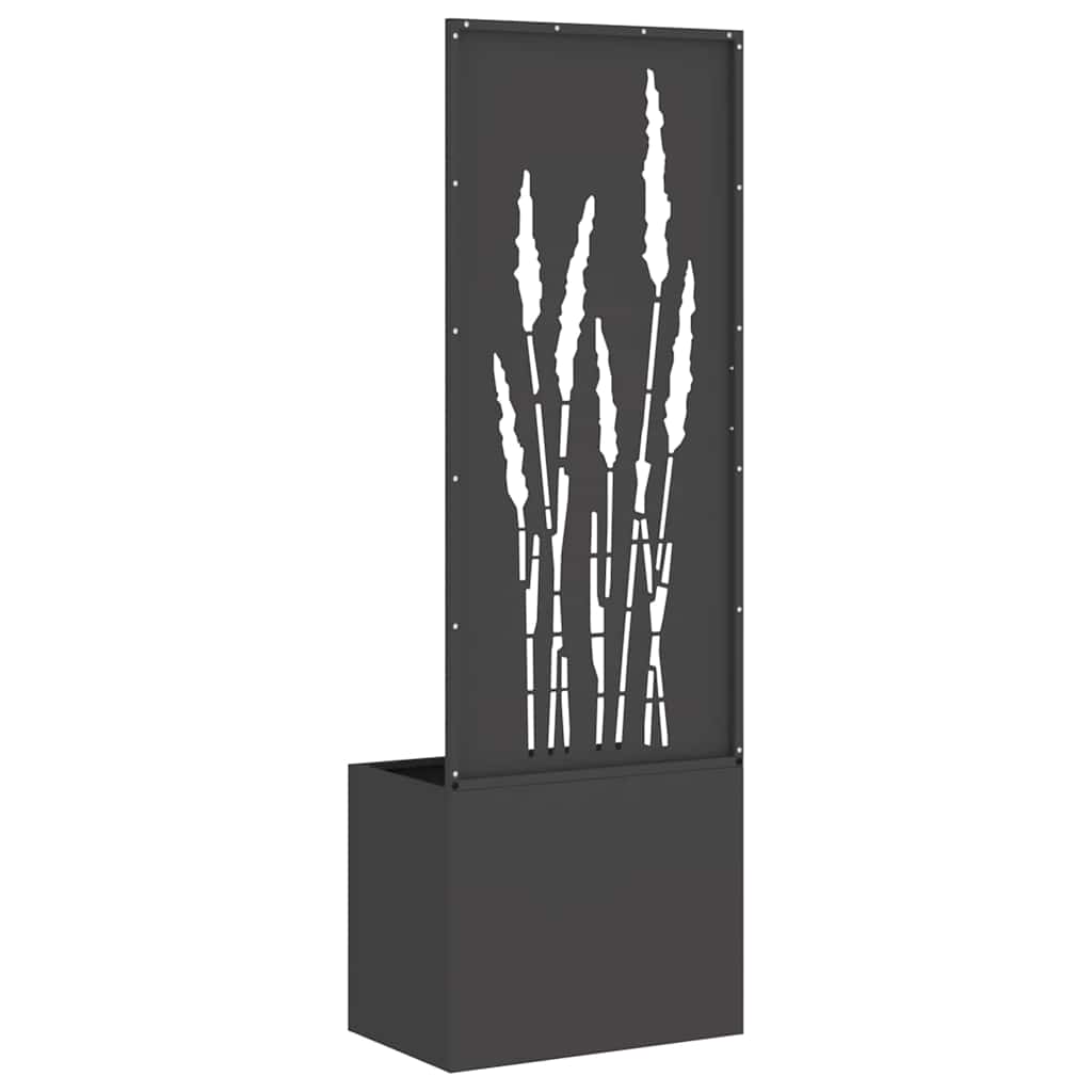 Écran de confidentialité de jardin Fretwork Noir 50 x 140 cm - XIOS