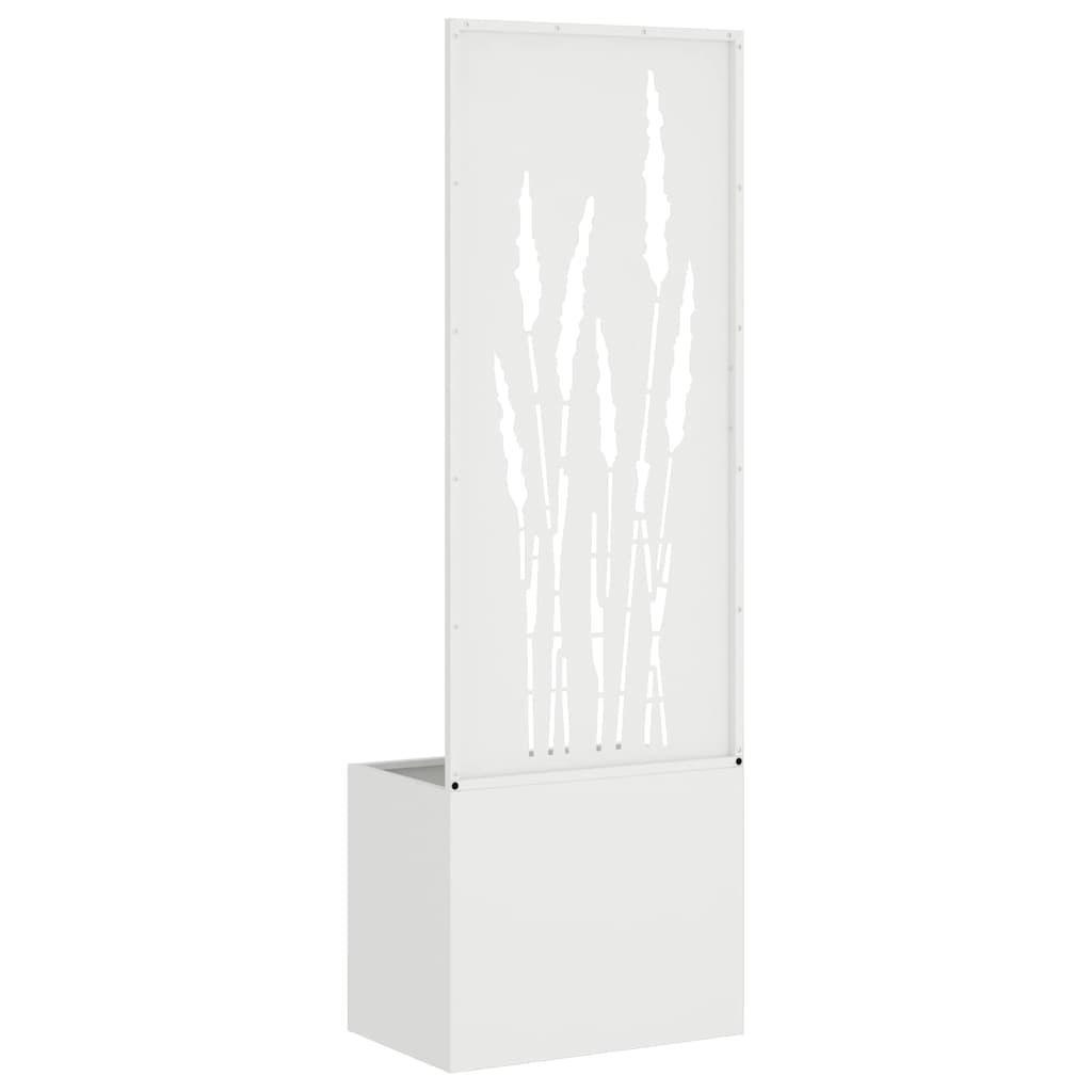 Écran de confidentialité de jardin Fretwork Blanc 50 x 140 cm - XIOS