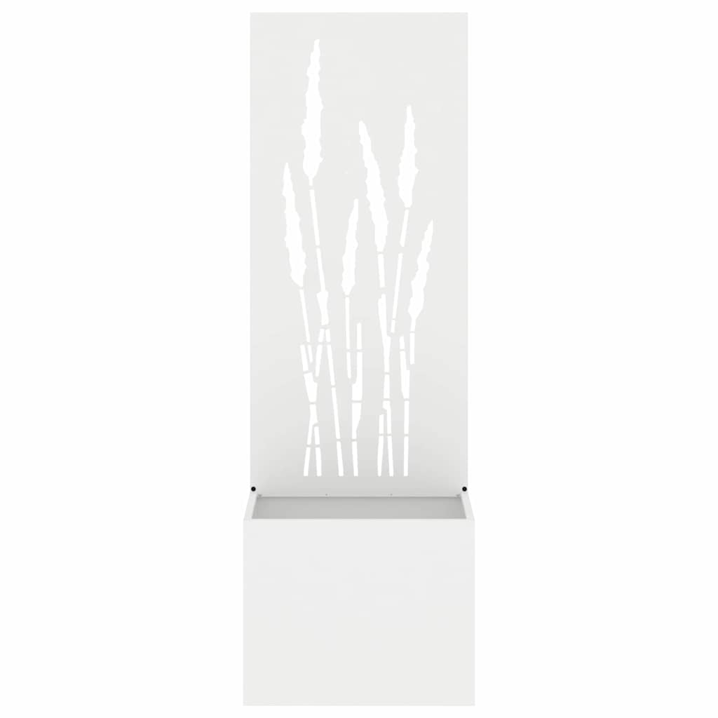 Écran de confidentialité de jardin Fretwork Blanc 50 x 140 cm - XIOS
