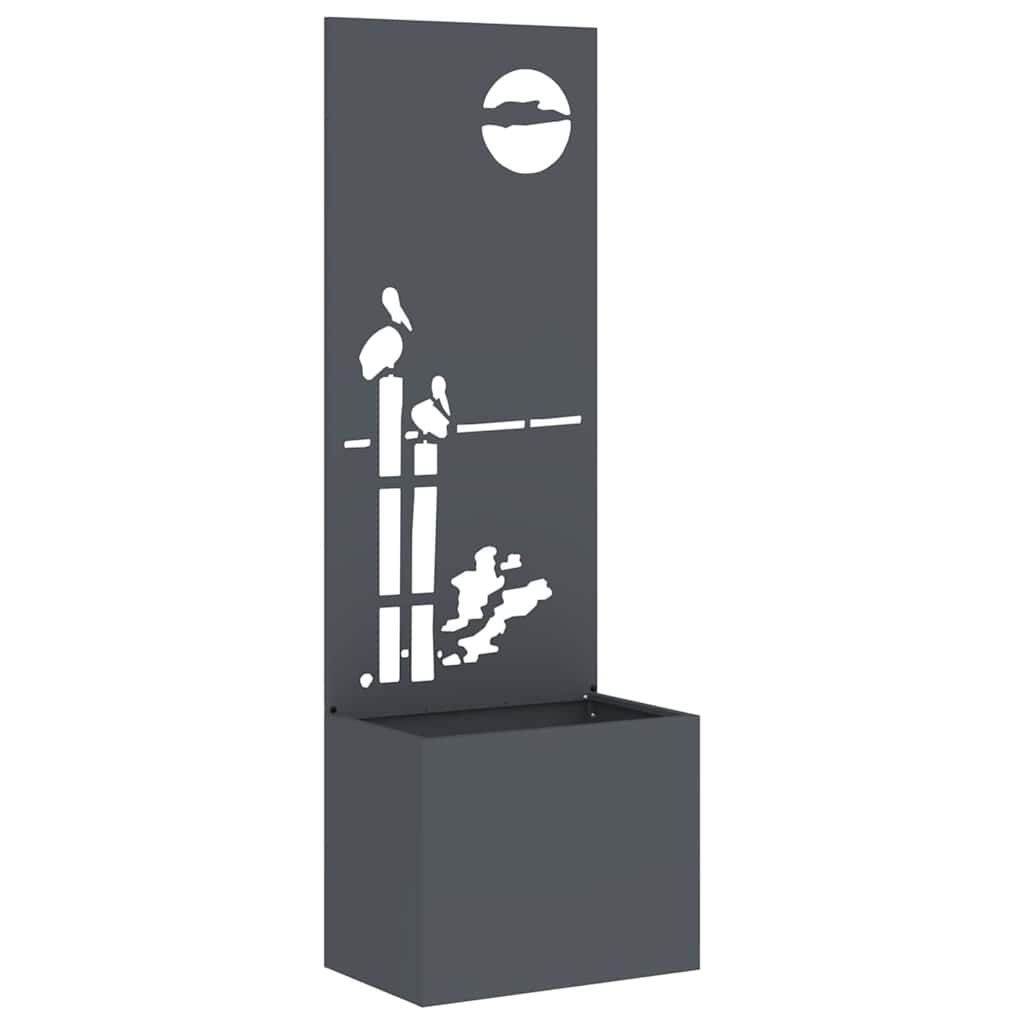 Écran de confidentialité de jardin Anthracite 50 x 32 x 150 cm - XIOS