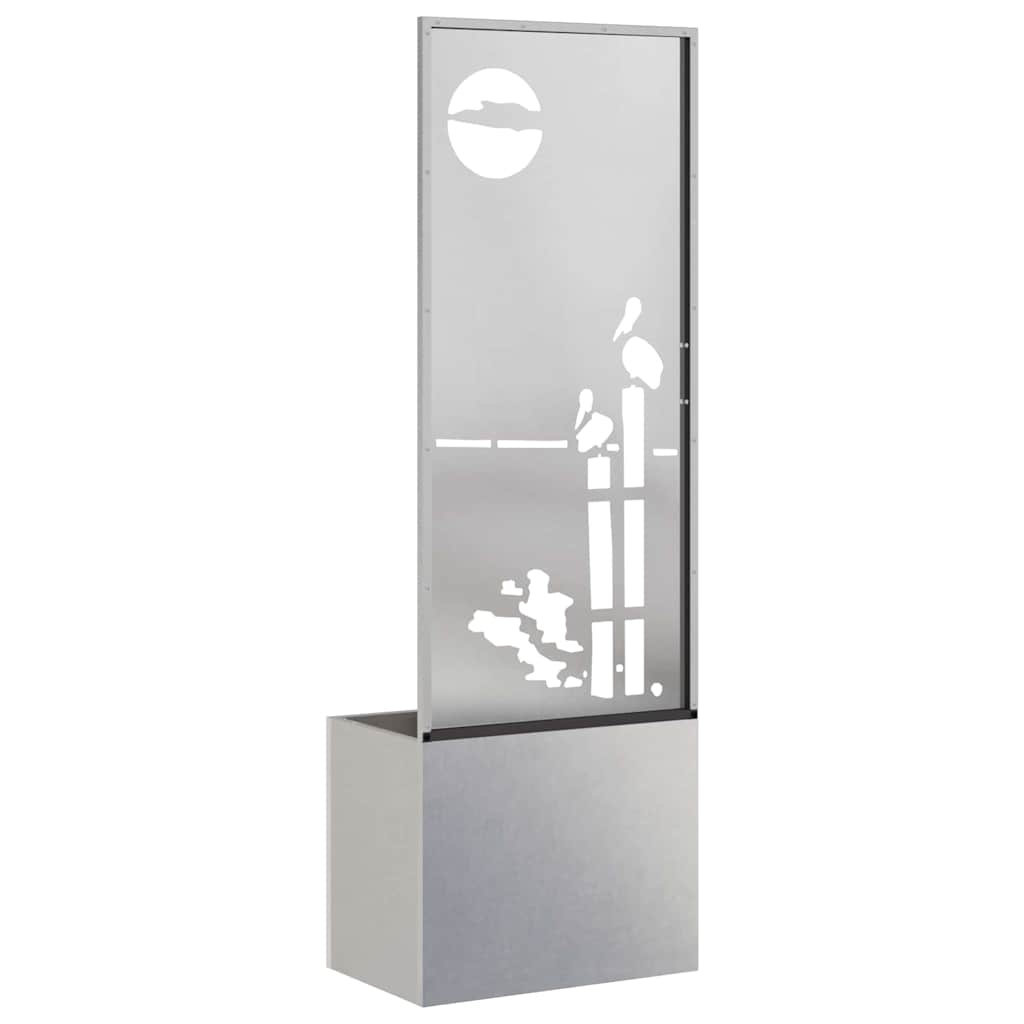 Écran de confidentialité de jardin Fretwork Argent 50 x 140 cm - XIOS