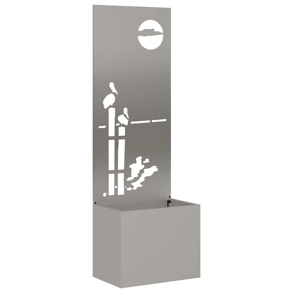 Écran de confidentialité de jardin Fretwork Rouillé 50 x 140 cm - XIOS