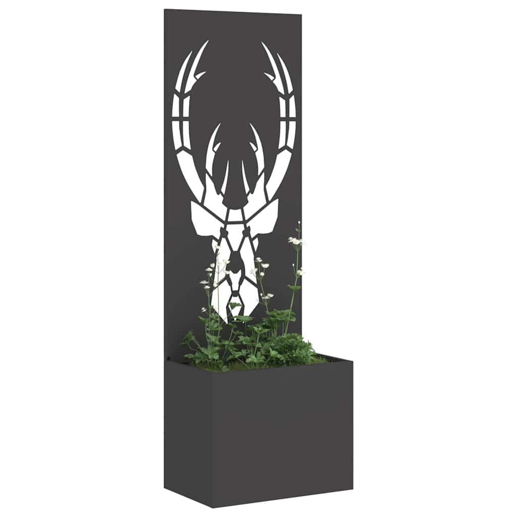 Écran de confidentialité de jardin Noir 50 x 32 x 150 cm - XIOS