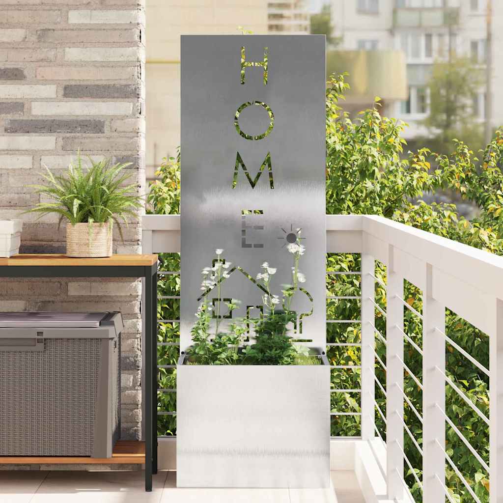 Écran de confidentialité de jardin Fretwork Argent 50 x 140 cm - XIOS