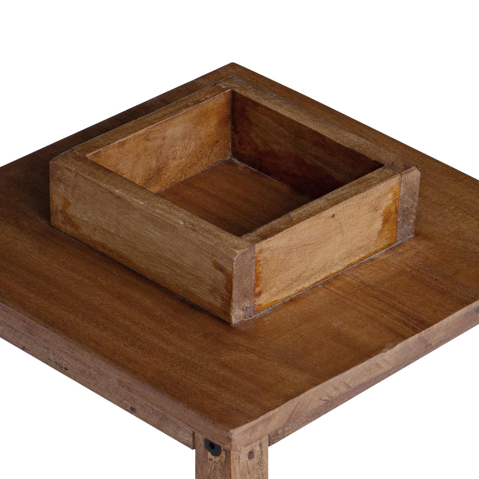 Lanterne 3 pcs Naturel Bois d'Acajou - XIOS