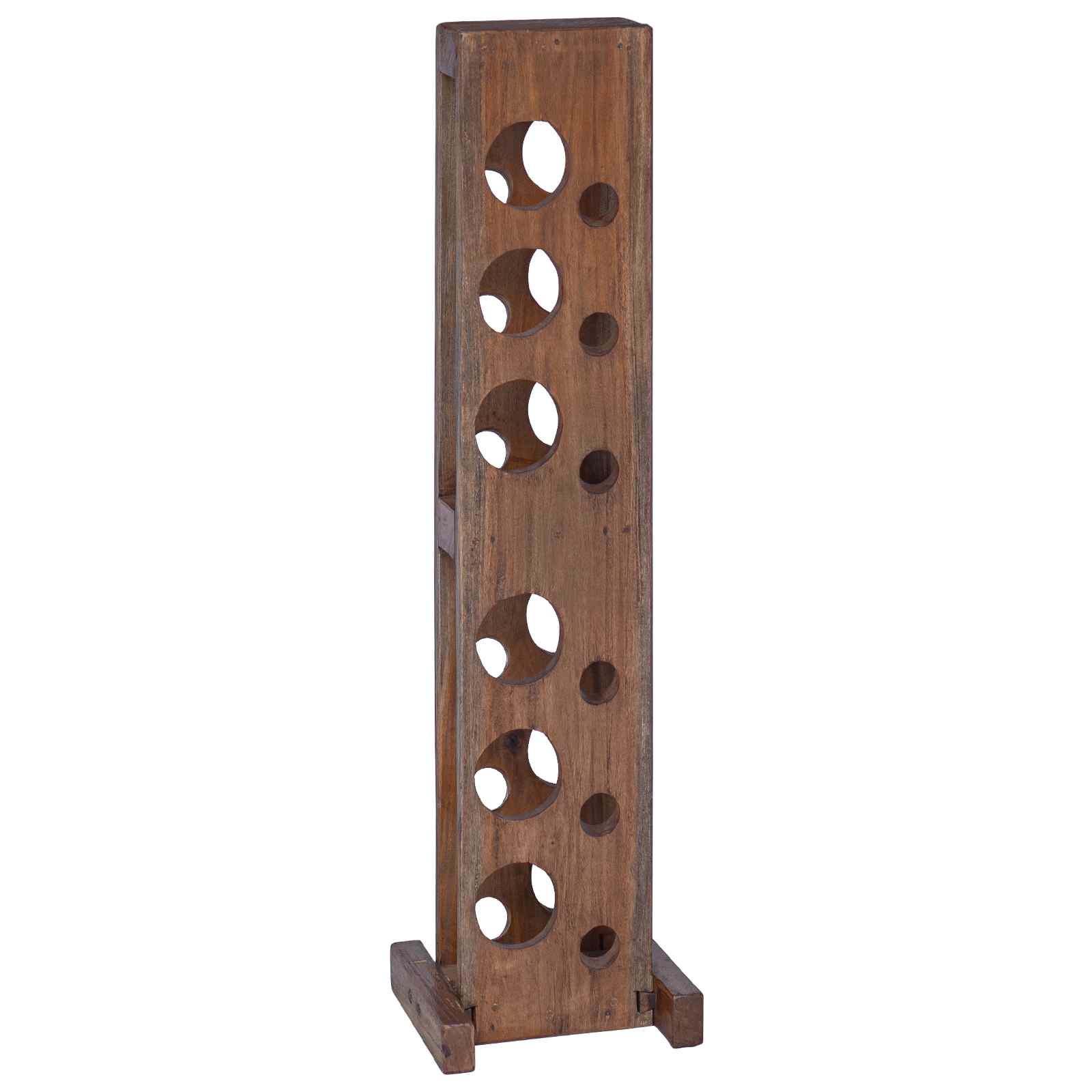 Étagère Marron 20 x 25 x 100 cm Bois de Mahogany Massif - XIOS