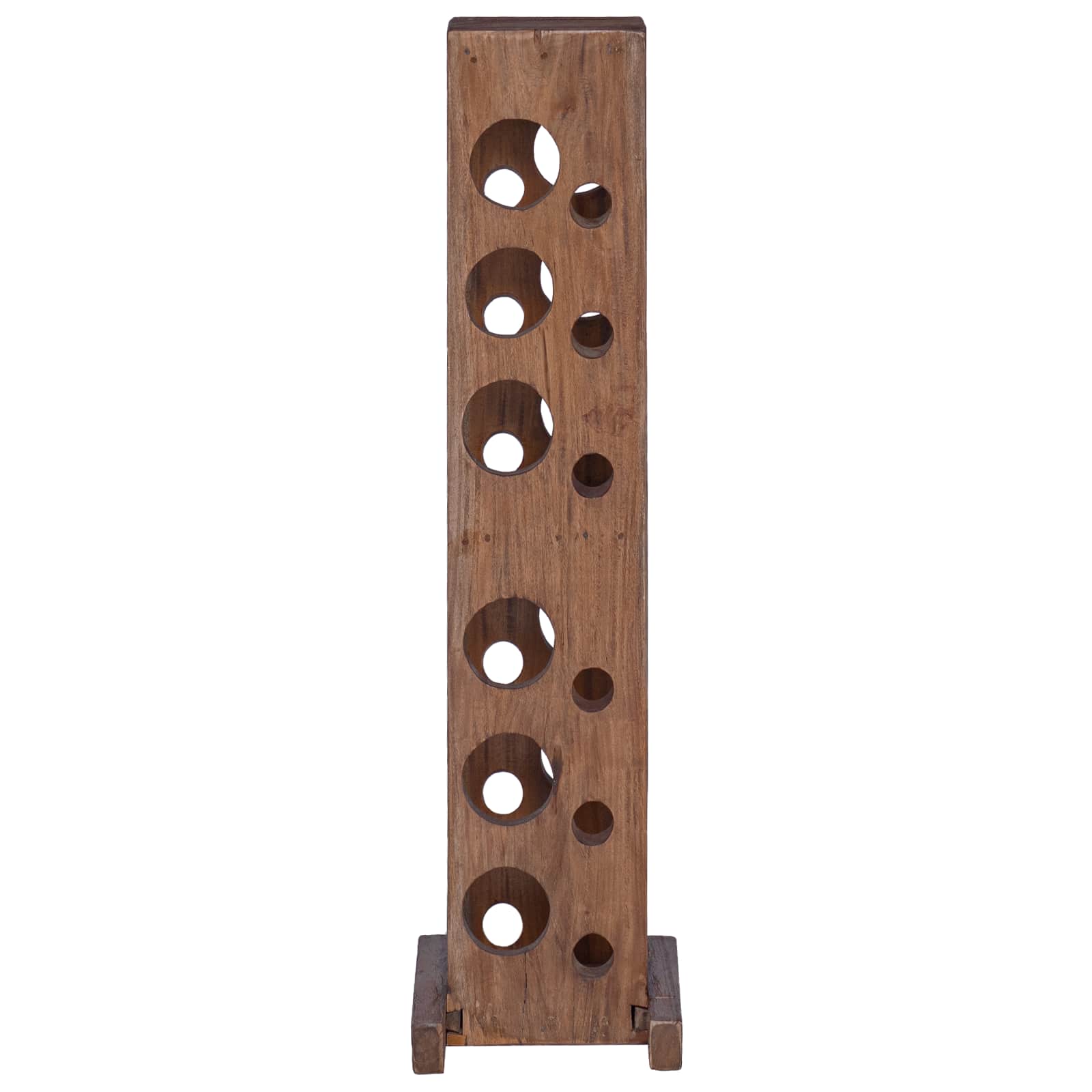 Étagère Marron 20 x 25 x 100 cm Bois de Mahogany Massif - XIOS