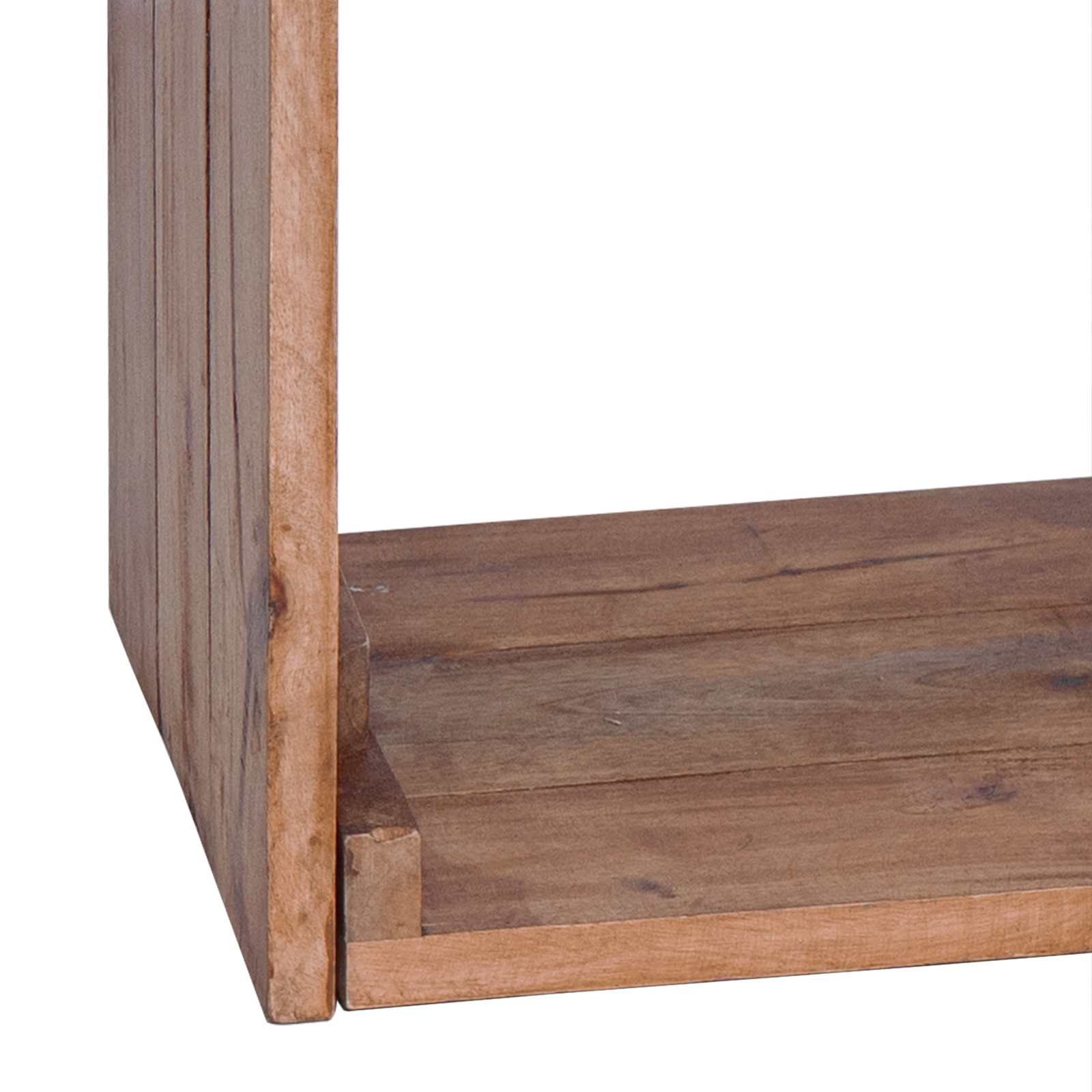 Table de chevet Marron 63 x 30 x 79 cm Bois de Mahogany Massif