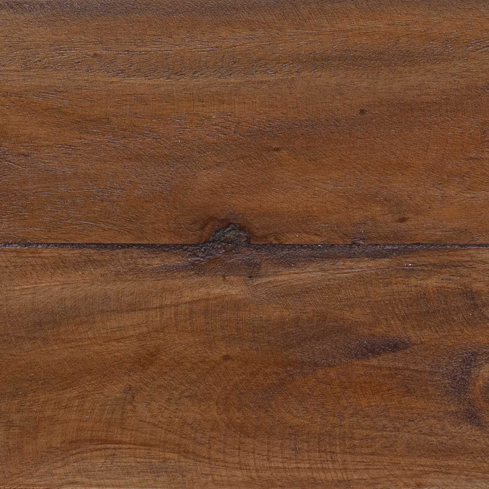 Tabouret Naturel 29 x 20 x 17 cm Bois d'Acajou