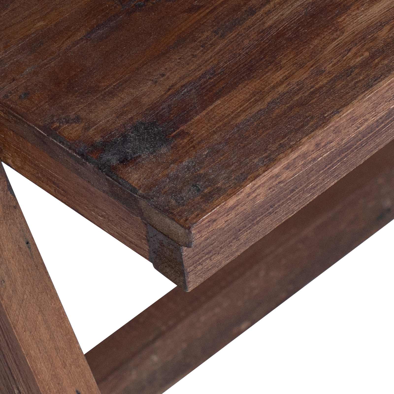 Bureau Marron 90 x 50 x 103 cm Bois Recyclé Solide - XIOS