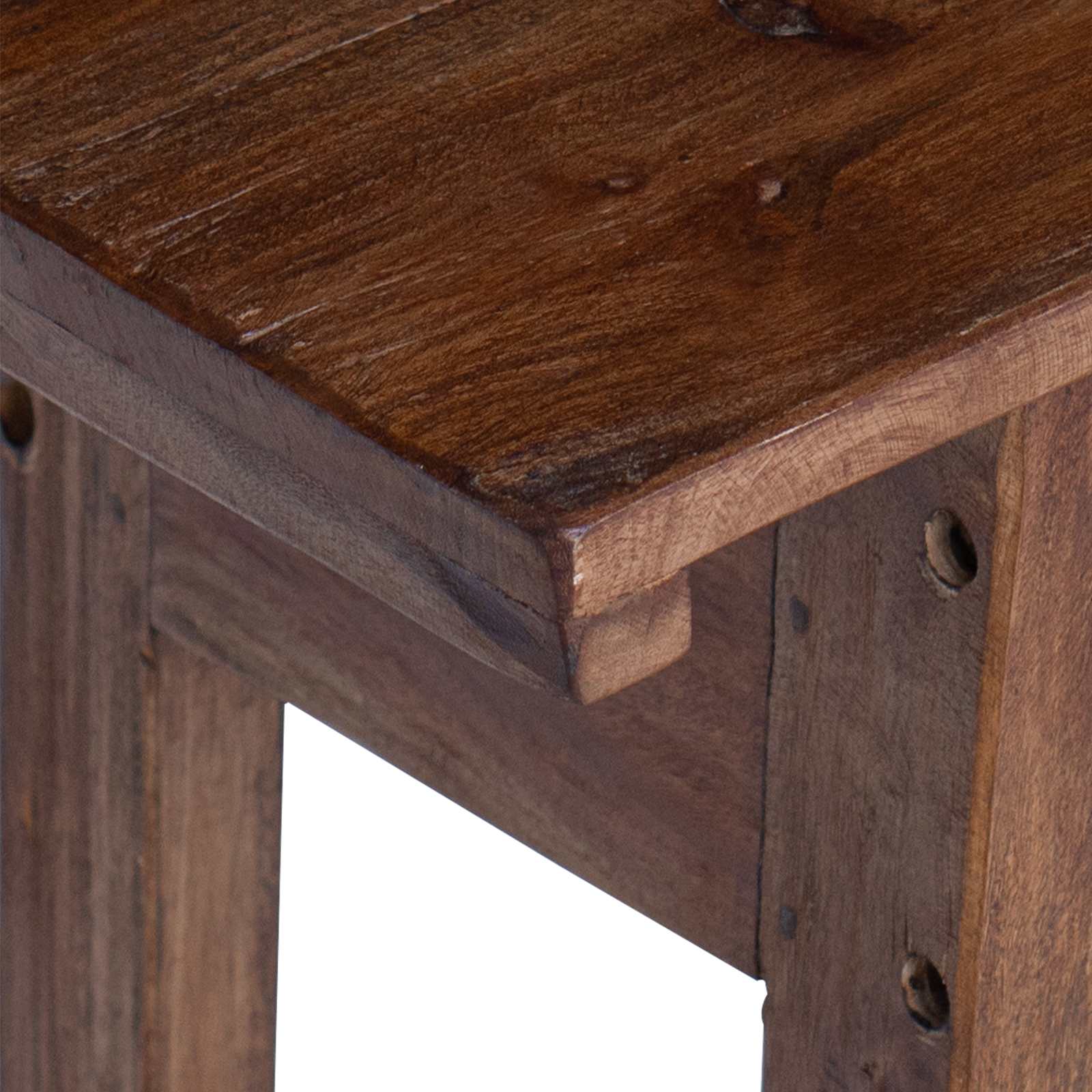 Bureau Marron 110 x 30 x 79 cm Bois de Mahogany Massif