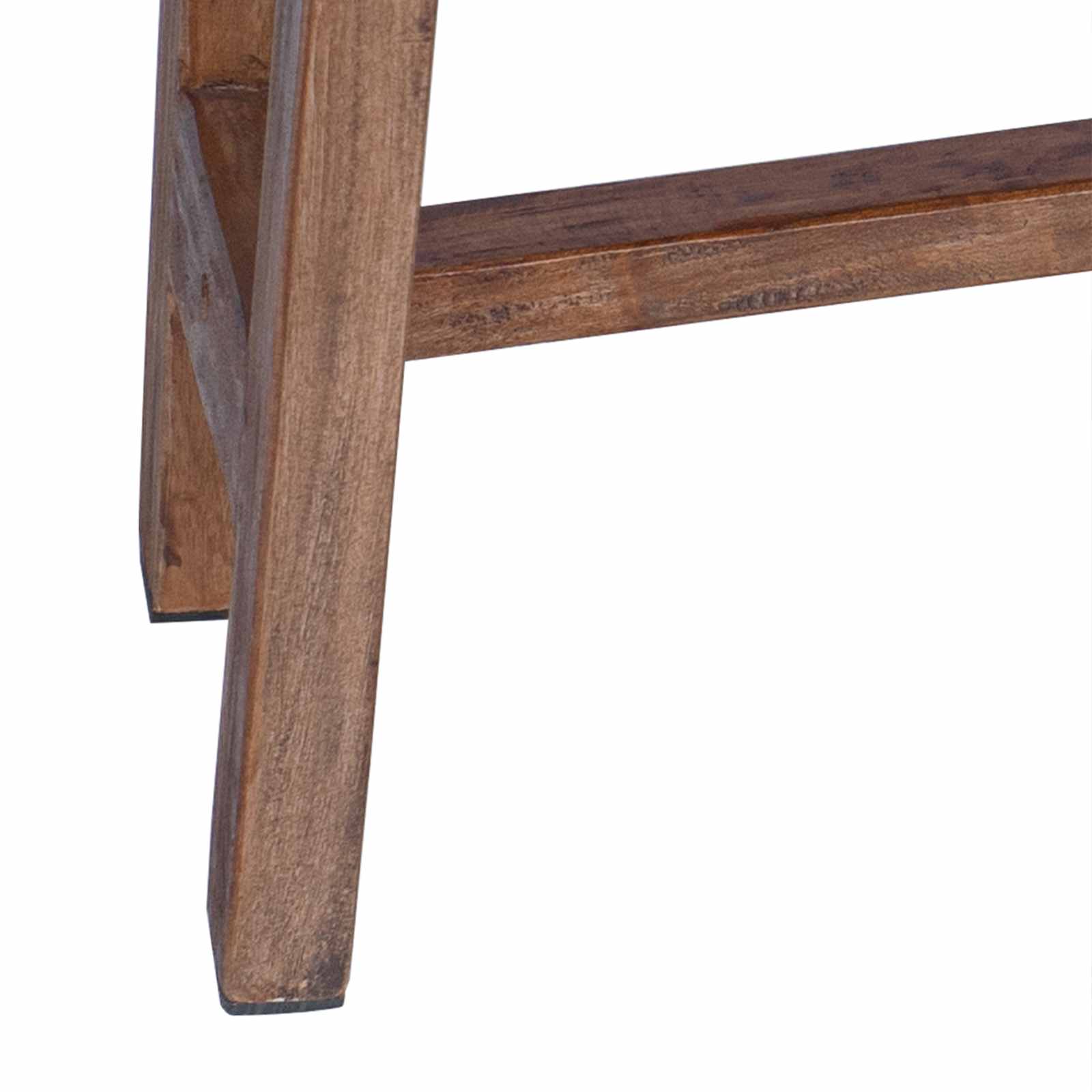 Bureau Marron 110 x 30 x 79 cm Bois de Mahogany Massif