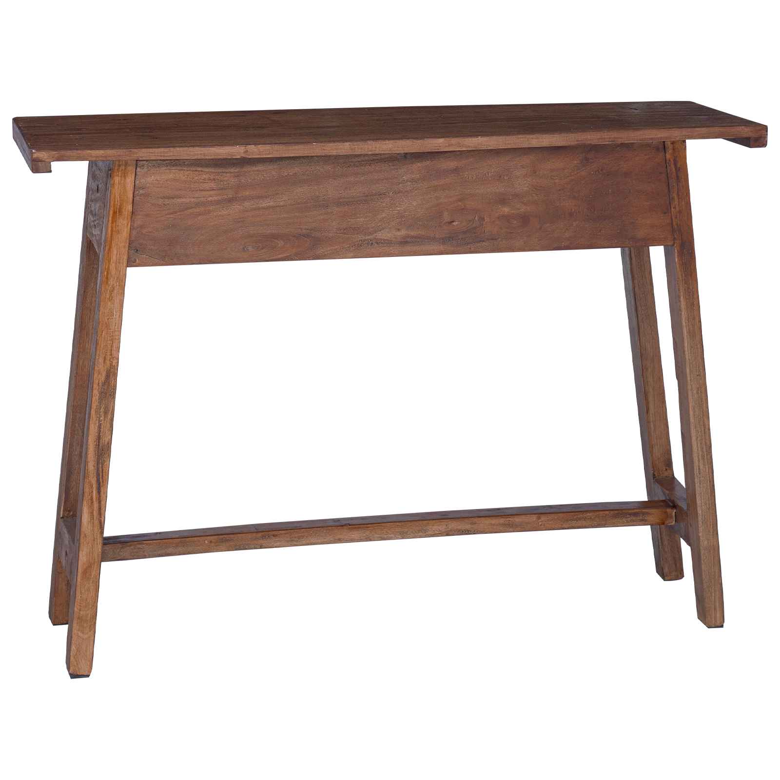 Bureau Marron 110 x 30 x 79 cm Bois de Mahogany Massif